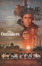 1983 The Outsiders Movie Poster 11X17 Patrick Swayze Tom Cruise Ralph Macchio 🍿 picture
