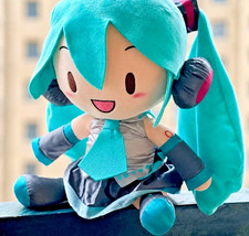 32 cm Kawaii Hatsune Miku  Anime Pillow Sofa Room Decoration Plush Doll Present picture