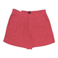 Express Women's Classic Fit Lightweight Linen Blend Short (Pink, 8) picture