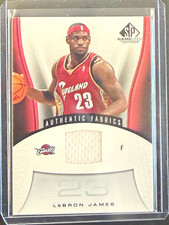 Upper Deck 2006-07 SP Game Used Authentic Fabrics LeBron James Cavs #116 Jersey picture
