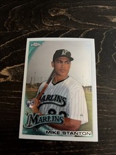 2010 Topps Chrome Giancarlo Stanton #190 (RC) picture