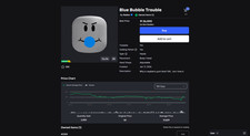 Blue Bubble Trouble | Roblox Limited Item  picture