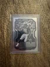 2020 Panini Prizm Jonathan Taylor Black White Negative #332 Rookie RC SP Colts  picture