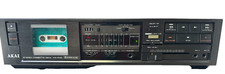 Vintage Akai HX-R40 Stereo Cassette Tape Deck Silver with Manual - TESTED picture