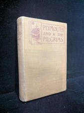 Plymouth & The Pilgrims Antique Book picture