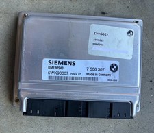 2001 BMW 3 Series E46 330i A/T  RWD ECU OEM 7506307 DME MS43 picture
