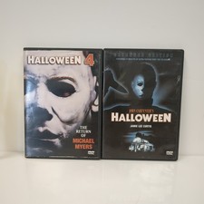 Halloween (Anchor Bay Lenticular Art RARE) + Halloween II DVD 📀 good picture