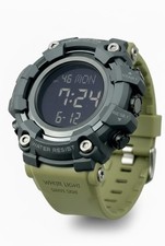 Activa Hexstrike X Invicta 56mm Digital Men's Watch Green Black ACW1968-003 picture
