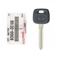 OEM Genuine Toyota Master Black Rubber Headed Blank Key 90999-00199 picture