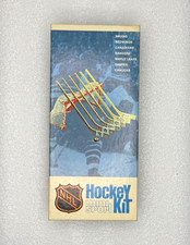 VTG 1970’s NHL East Mini Sport Hockey Kit Orange Products 301-130 Original Box picture