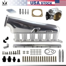 Intake Manifold Kit Throttle Body 90mm Fuel Rail For Toyota Supra IS300 2JZ-GE picture