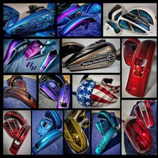 Custom Motorcycle Paint Deposit (25%) Harley-Davidson Triumph Tanks & Fenders picture