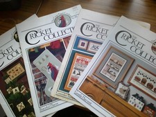Cricket Collection Cross Stitch Patterns Lot 14 19 20 30 picture