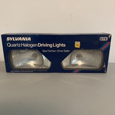 Vintage Sylvania Quartz Halogen Driving Lights Kit GTE *New Old Stock* picture