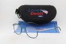 NEW ORGREEN DENMARK ALLEN 1177 BLUE TITANIUM BLACK AUTHENTIC EYEGLASSES 47-23 picture