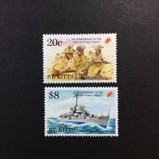 BroadviewStamps British St Kitts #392, #389 MNH VF picture