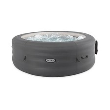 Intex SimpleSpa Bubble Massage 6 Person Inflatable Hot Tub w/ Cover (Open Box) picture