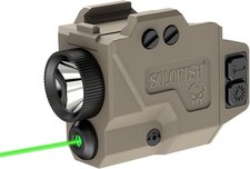 SOLOFISH Low Profile Beams for Guns, Magnetic 650lm Green Laser Light Combo  picture
