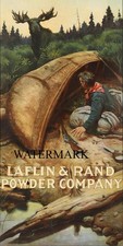 Phillip Russell Goodwin - Laflin Rand Powder Co Moose - 17x32 Print REPRODUCTION picture