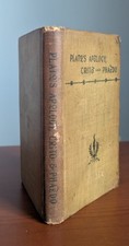 1897 Plato's Apology Crito and Phaedo Socrates Henry Cary Antique Hardcover picture