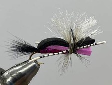 One Dozen (12) Hippie Stomper Pink Dry Fly- Strike Fly Company picture