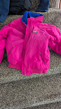 L.L.Bean Warm-up Jacket Women’s L Pink Polyester Lined Vintage picture
