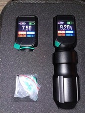 CNC E77 Wireless Tattoo Machine Adjustable Stroke LED Screen 2 Batteries CASE picture