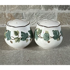 Nikko Greenwood Salt & Pepper Shaker Set Japan picture