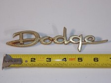 Vtg 1964 65 66 Dodge Coronet 500 Finish Tail Panel Emblem Badge 2526340 picture
