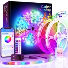 LED Strip Lights, Smart Light with App Remote Control, RGB LED Lights for room picture