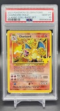 2021 POKEMON CELEBRATIONS CLASSIC COLLECTION #4 CHARIZARD-HOLO PSA 10 picture