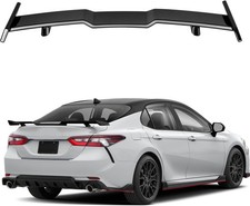 57Inch Universal Rear Spoiler Wing,Gloss Black Car Wing Trunk Rear Spoiler .... picture