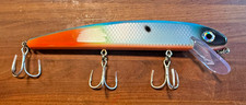 Duluxe 10.5 Inch Crankbait Muskie Lure 4.4 ounces Blue, Orange, Green picture