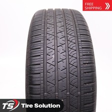 Set of 4 Used 235/55R19 Continental CrossContact LX Sport - 101H - 8-8.5/32 picture