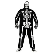 Men's Skeleboner Plus Size Costume - Fun World picture