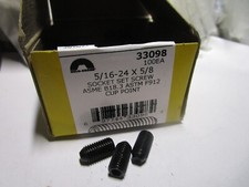 HOLO-KROME 33098 5/16-24 5/8 FINE THREAD SOCKET SET SCREW ALLOY STEEL QTY 100 picture