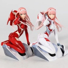 Darling in the FRANXX Zero Two 02 Driving Suit White Action Figure PVC Model Toy picture