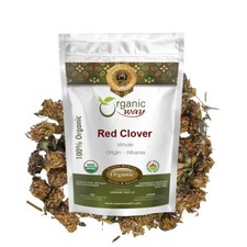 Organic Way Red Clover Blossoms Dried Whole - Herbal Tea | European Wild-Harvest picture