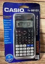 GENUINE Casio FX991EX Scientific Solar Handheld Calculator & Cover - NEW SEALED picture