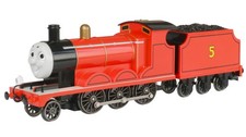 Bachmann Thomas & Friends James HO 1:87 2-6-0 Steam Loco Moving Eyes - Sealed picture