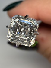  Asscher Cut (Square Emerald) 1.52 Cts IGI Certified Lab Grown CVD Diamond E/VS1 picture
