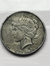 Rare 1922 Peace Dollar  picture