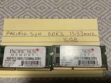 16GB Pacific Sun Memory PC3 DDR3 SODIM 2 X 8 GB picture