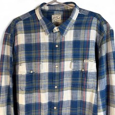 Vintage Lucky Brand - Men's Western Pearl Snap Shirt - Size XXL picture