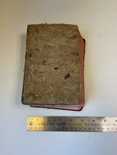 Antique 1900 Tennyson Poetical Works Crowell Leather Book AS-IS Weathered picture