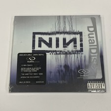 Nine Inch Nails NIN With Teeth Dual Disc CD 2005 Hype Sticker Sealed NEW picture