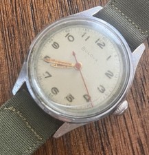 1954 Mens Bulova Mechanical Field Watch picture