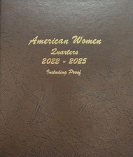 Dansco Album American Women Quarters 8141 PDSS 2022-2025 w Proof Safe Storage picture