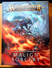 GAMES WORKSHOP ~ MALIGN SORCERY ~ WARHAMMER AGE OF SIGMAR ~ BATTLE MAGIC EXP. picture