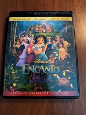 Encanto 4k UHD (Disney/Pixar)- Like New- Choice with or w/o blu-ray picture
